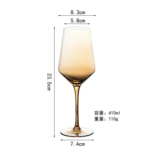 Pre Order:  Brown Wine Glasses