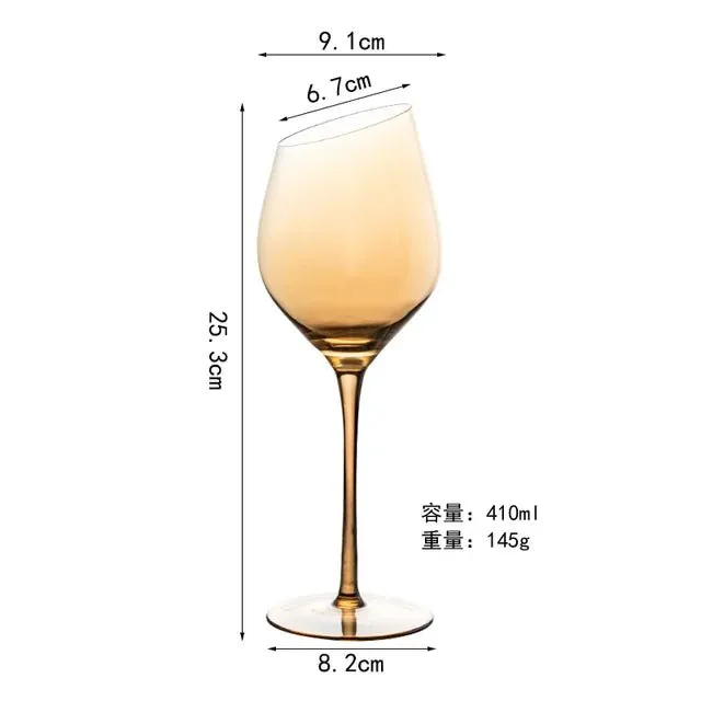 Pre Order:  Brown Wine Glasses