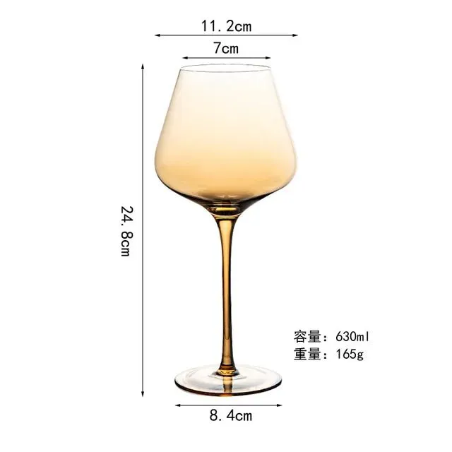 Pre Order:  Brown Wine Glasses