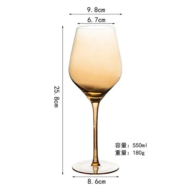 Pre Order:  Brown Wine Glasses