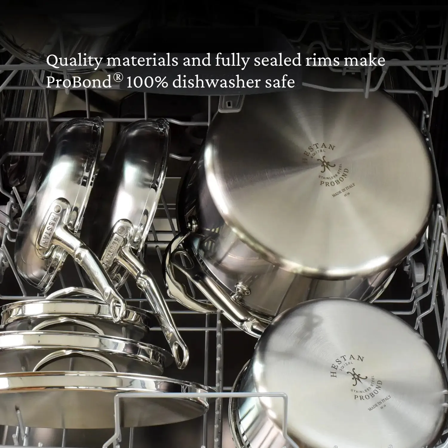 Professional Clad Stainless Steel Ultimate Set, 10-piece