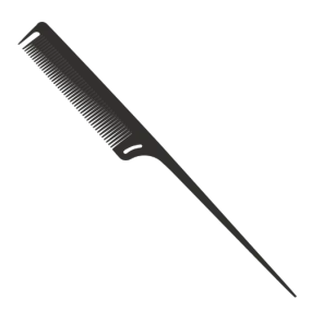 Professional Tail Comb With Carbon Fiber