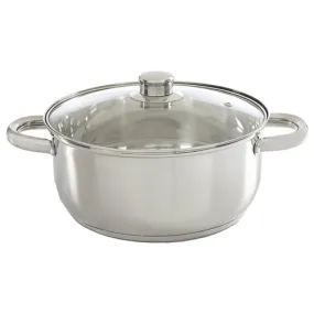 Pure Intentions Dutch Oven With Glass Lid, 5 Quart - Ecolution