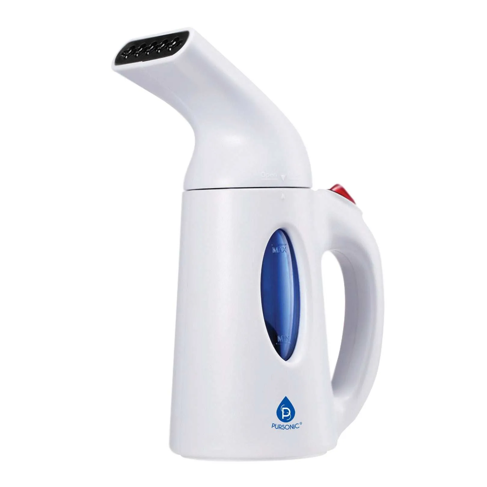 Pursonic Portable Handheld Fabric Steamer Quick & Safe Wrinkle Removal