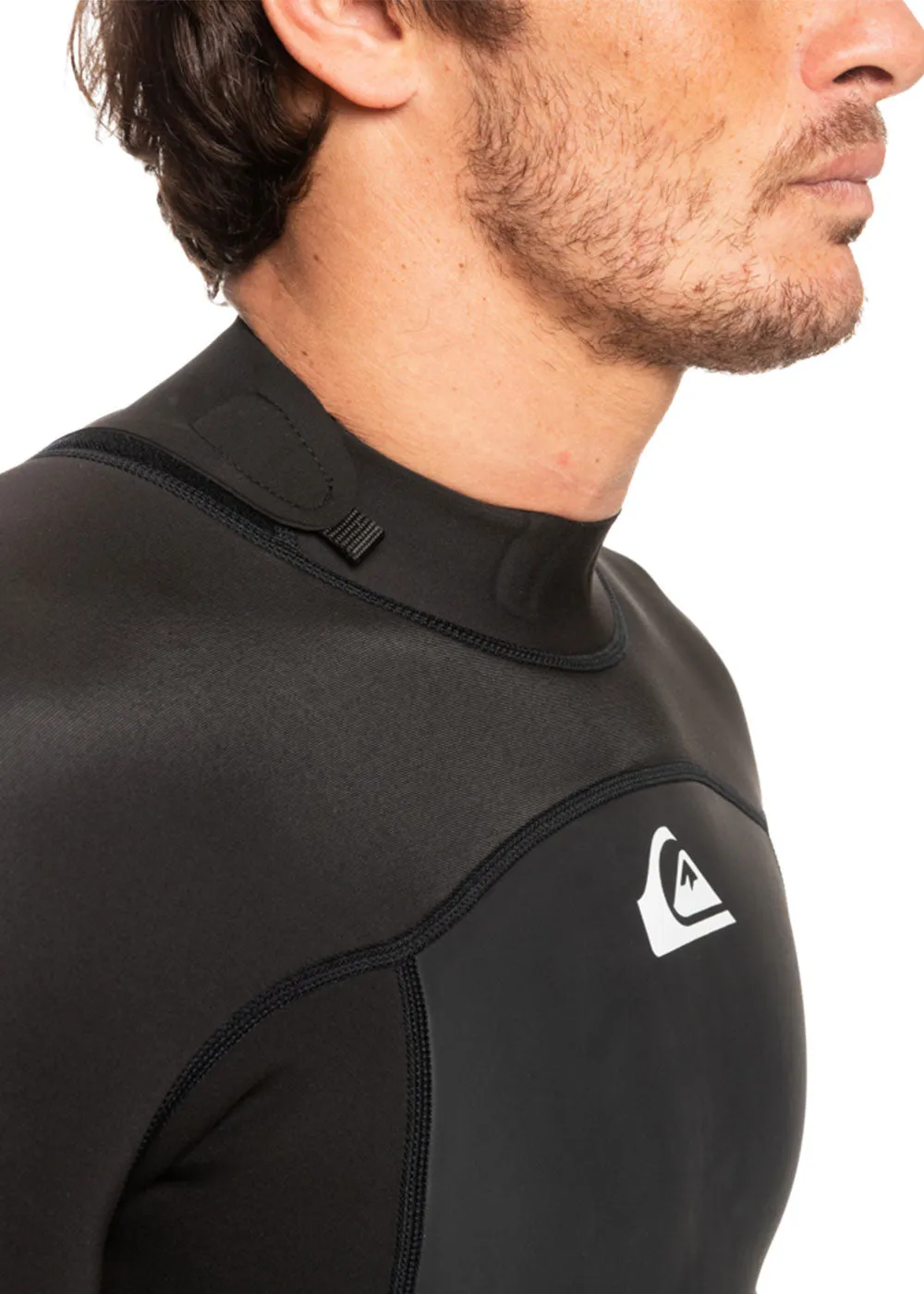 Quiksilver Mens Prologue 2/2mm Short Sleeve Back Zip Steamer Wetsuit