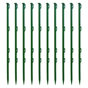 Rabbit/Garden Electric Fence Post - Pack of 10