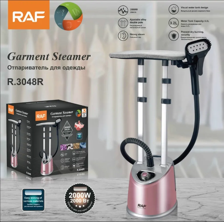 Raf Garment Steamer, 2000Watts, Pink