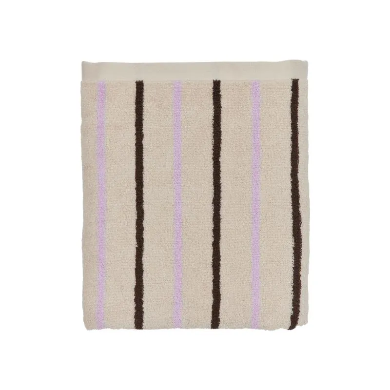 Raita Towel - Purple/Clay/Brown