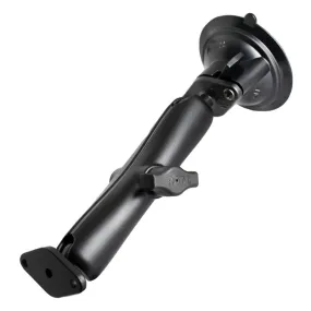 RAM® Twist-Lock™ Suction Cup Double Ball Mount - Long