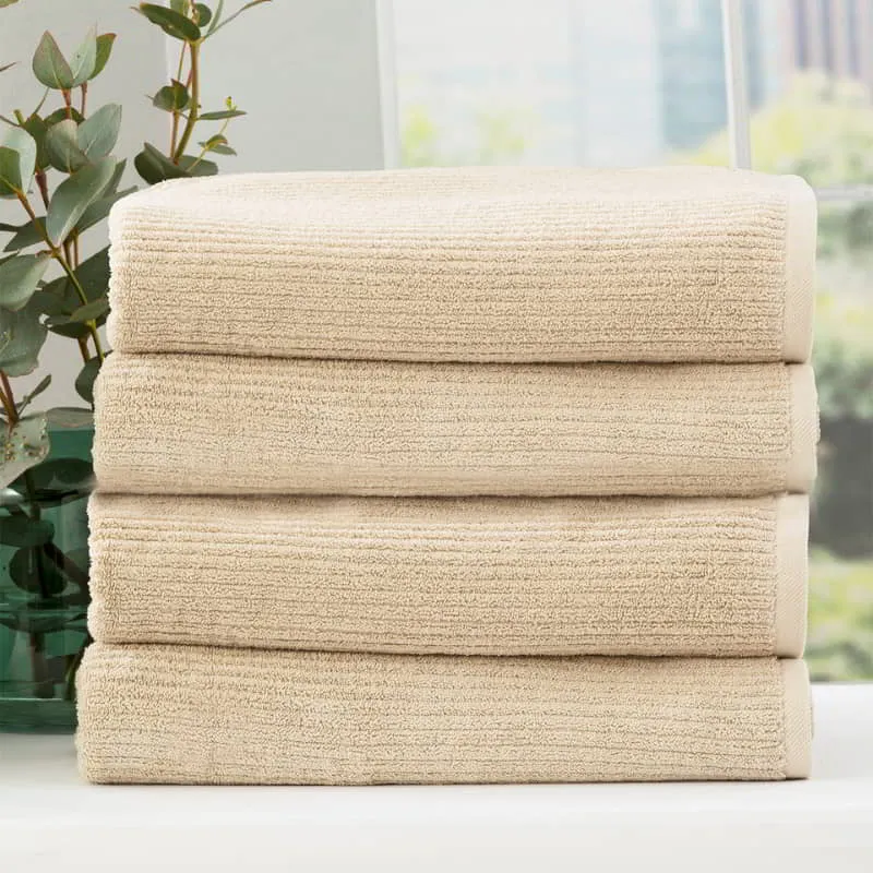 Renee Taylor Cobblestone 4 Piece Stone Bath Towel