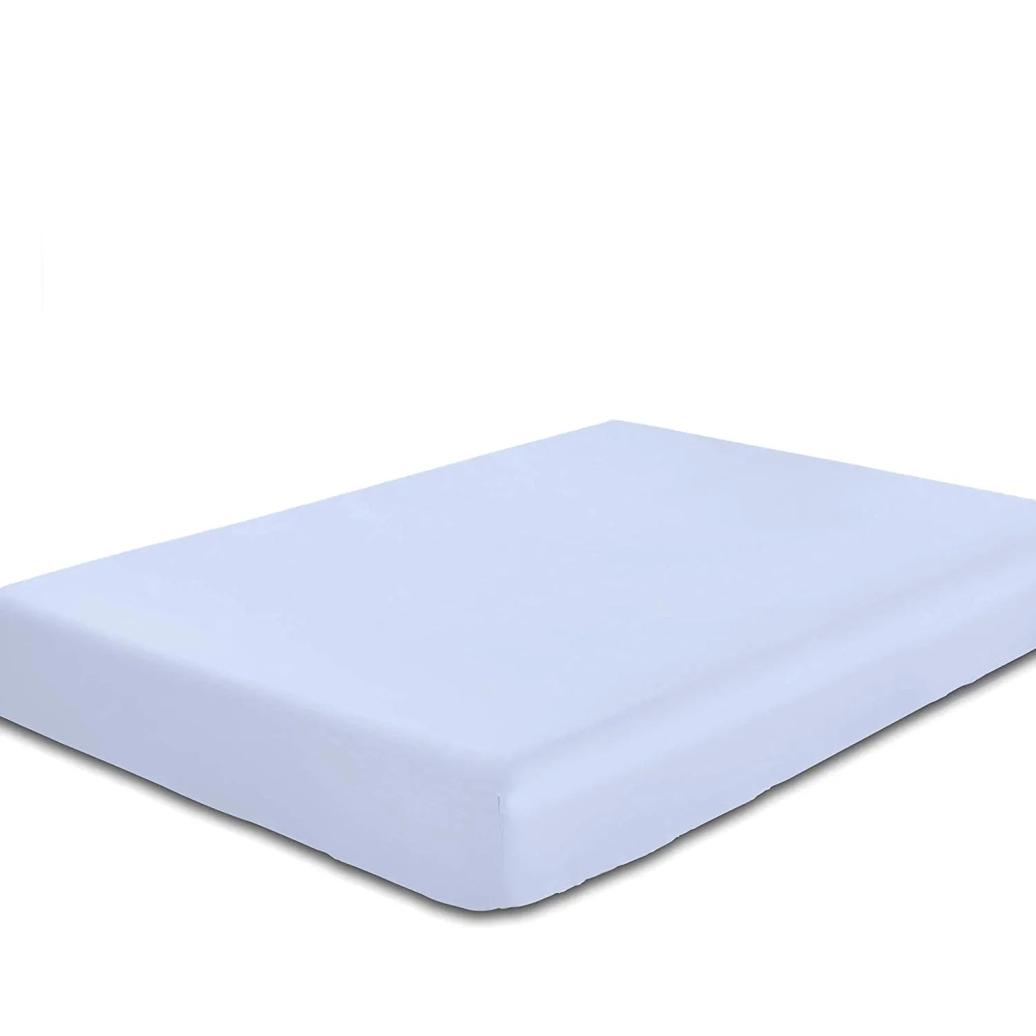 Rest Super Soft Queen Flat Sheet 200x220cm-Sky Blue