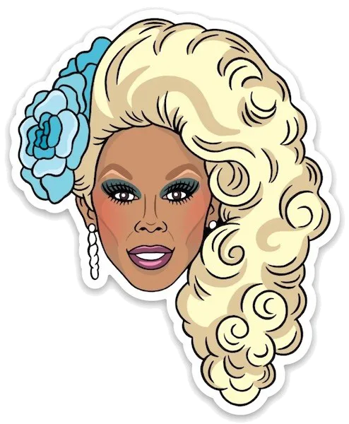 RuPaul Sticker by The Found