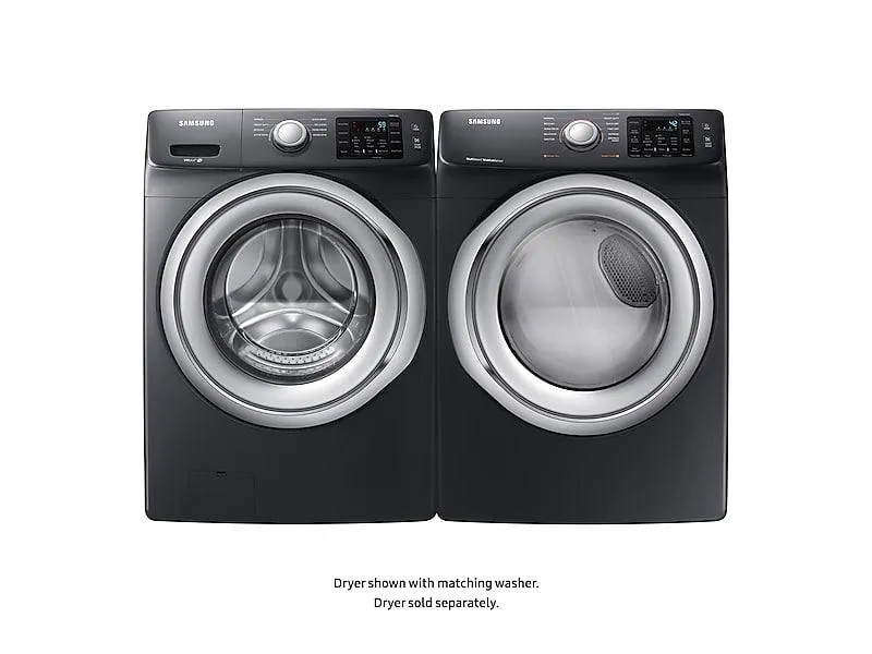 Samsung DVE45N5300V 7.5 cu. ft. Electric Dryer with Steam in Black Stainless Steel