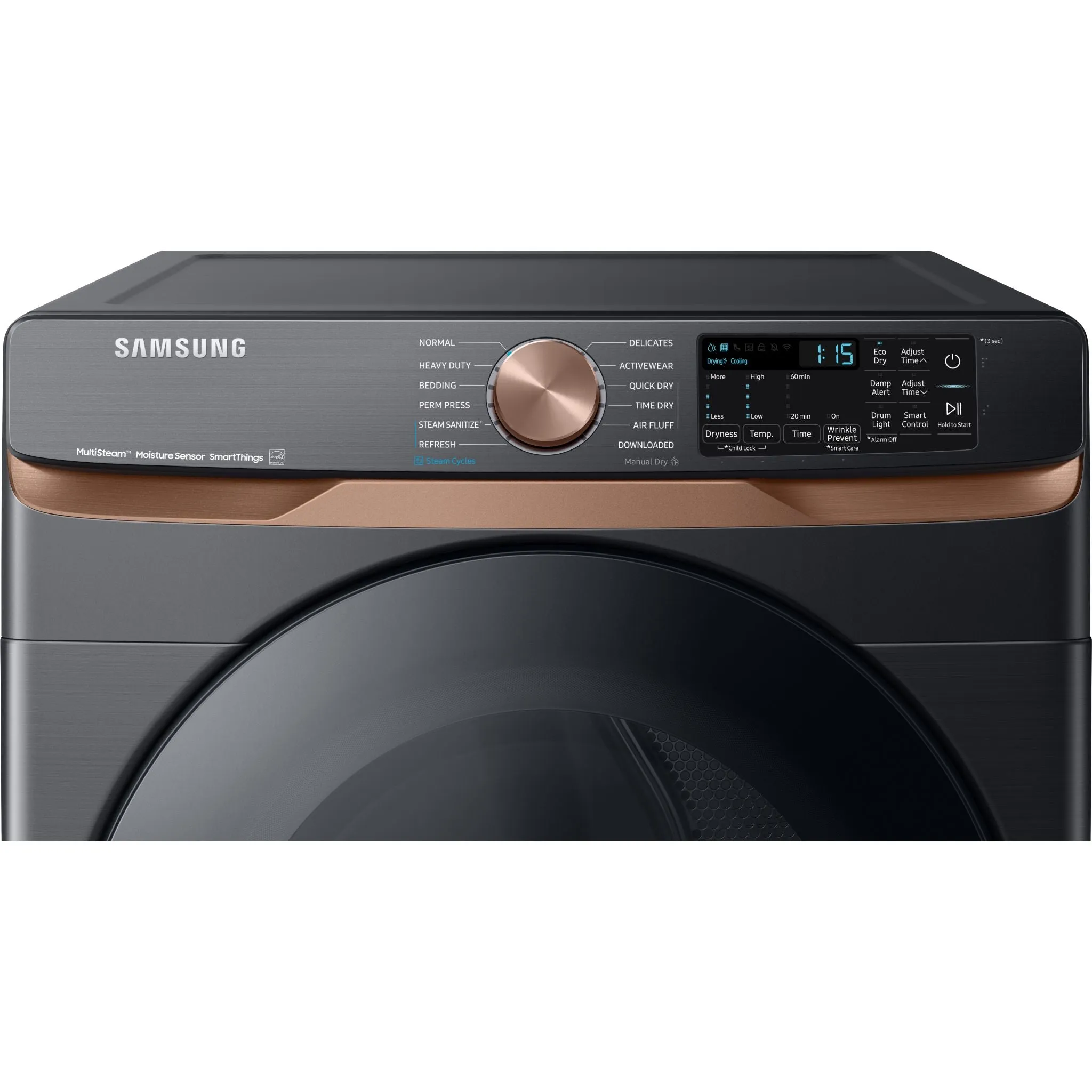 Samsung Front Load Dryer (DVE50BG8300VAC) - Black