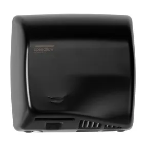 Saniflow® M06AB SPEEDFLOW® Hand Dryer - Steel Black Epoxy High-Speed Universal Voltage ADA