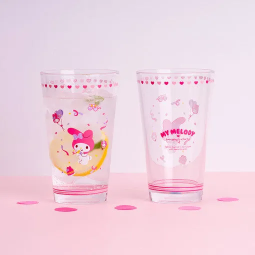 SANRIO CHARACTERS 470ML LARGE GLASS CUP