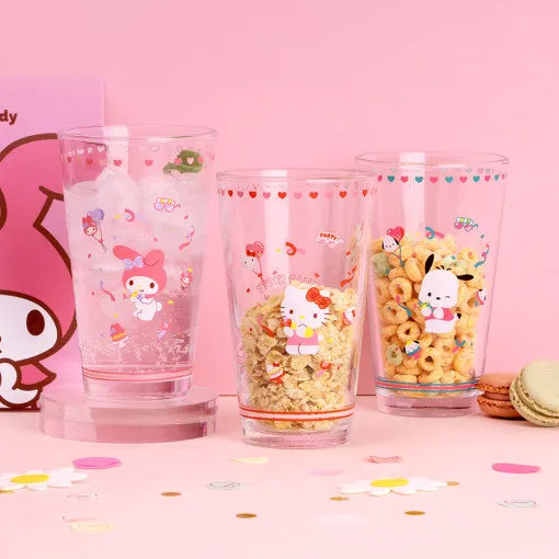 SANRIO CHARACTERS 470ML LARGE GLASS CUP