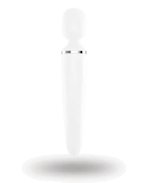 Satisfyer Wand-er Woman - White/Chrome