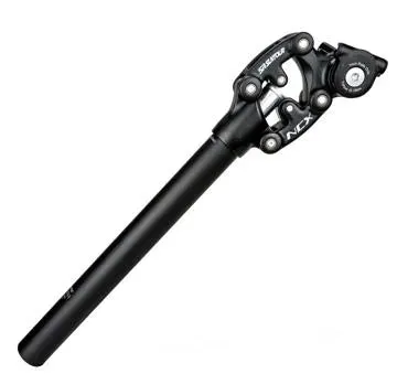 Seat Post, SUSPENSION, 31.6 x 350 BLACK, 50mm Travel, SR Suntour NCX Medium Spring Fitted