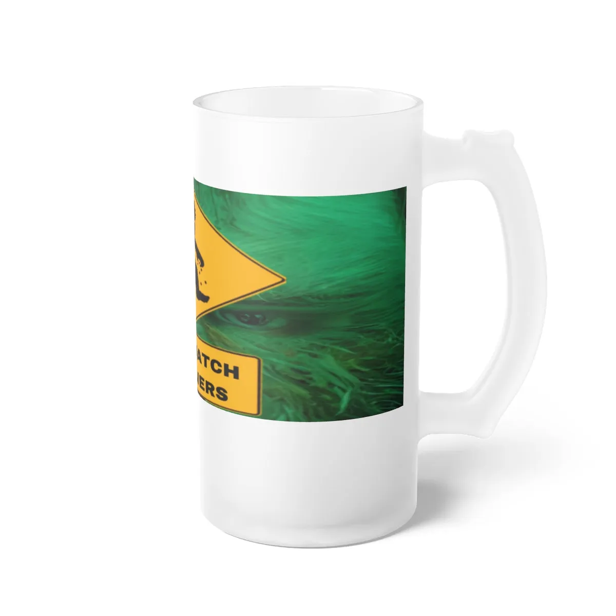 Seedsquatch Frosted Glass Mug