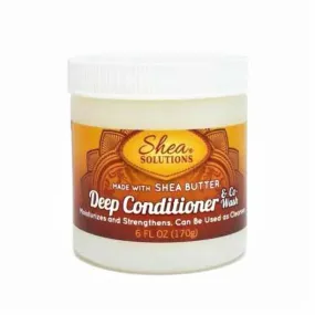 Shea Solutions Deep Conditioner & Co-Wash