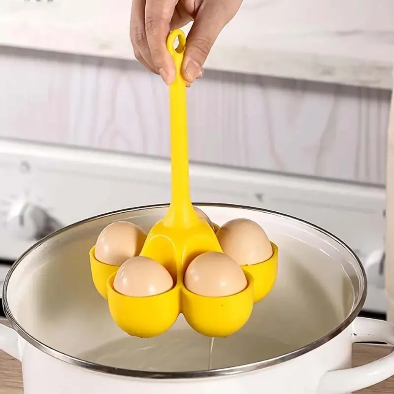 Silicone 3-Cavity Egg Steamer Tray