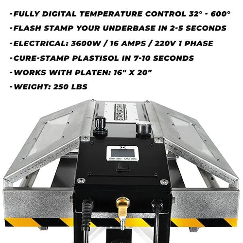 Slant Stampinator Manual Stamping and Curing Solution