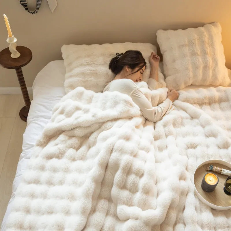 Soft Faux Thick Bed Nap Blanket