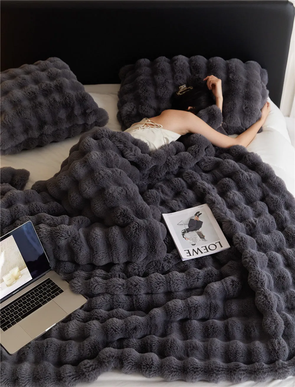 Soft Faux Thick Bed Nap Blanket