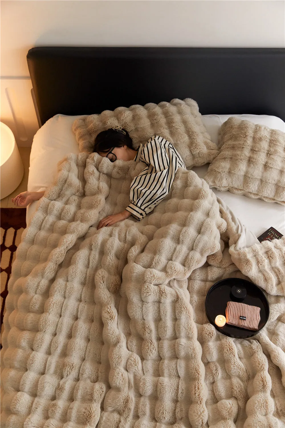 Soft Faux Thick Bed Nap Blanket