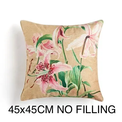 Southwestern Frida Peony Lilly Floral Summer Pillow Cover Collection