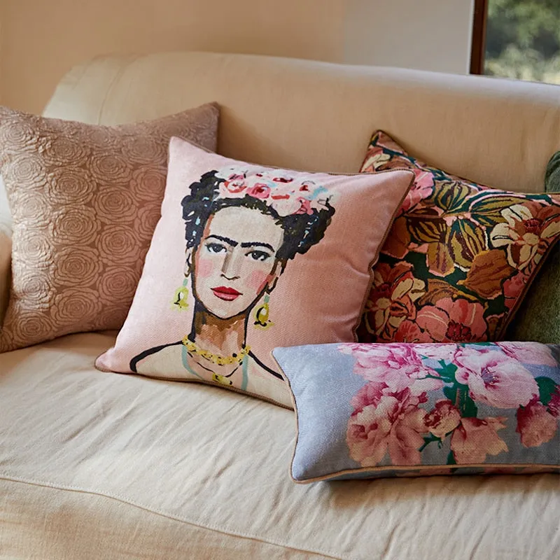 Southwestern Frida Peony Lilly Floral Summer Pillow Cover Collection