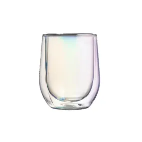 Stemless Glass Set (2) Clear 12oz