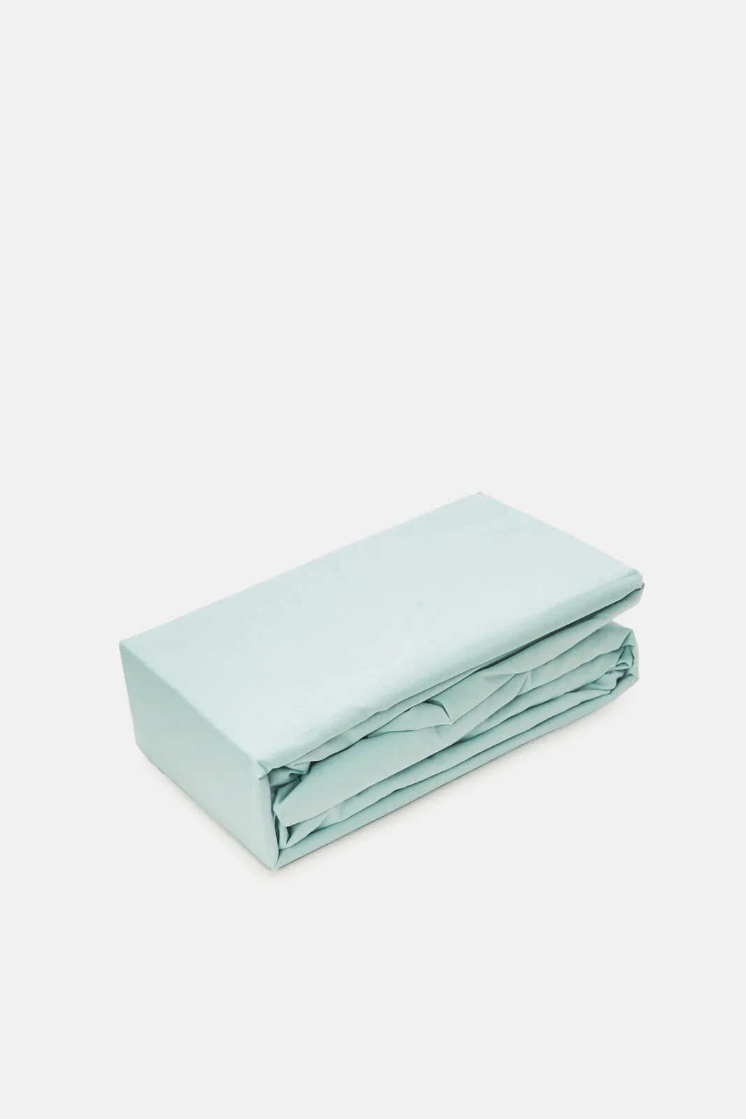 Teal Solid Fitted Sheet (Single Size)