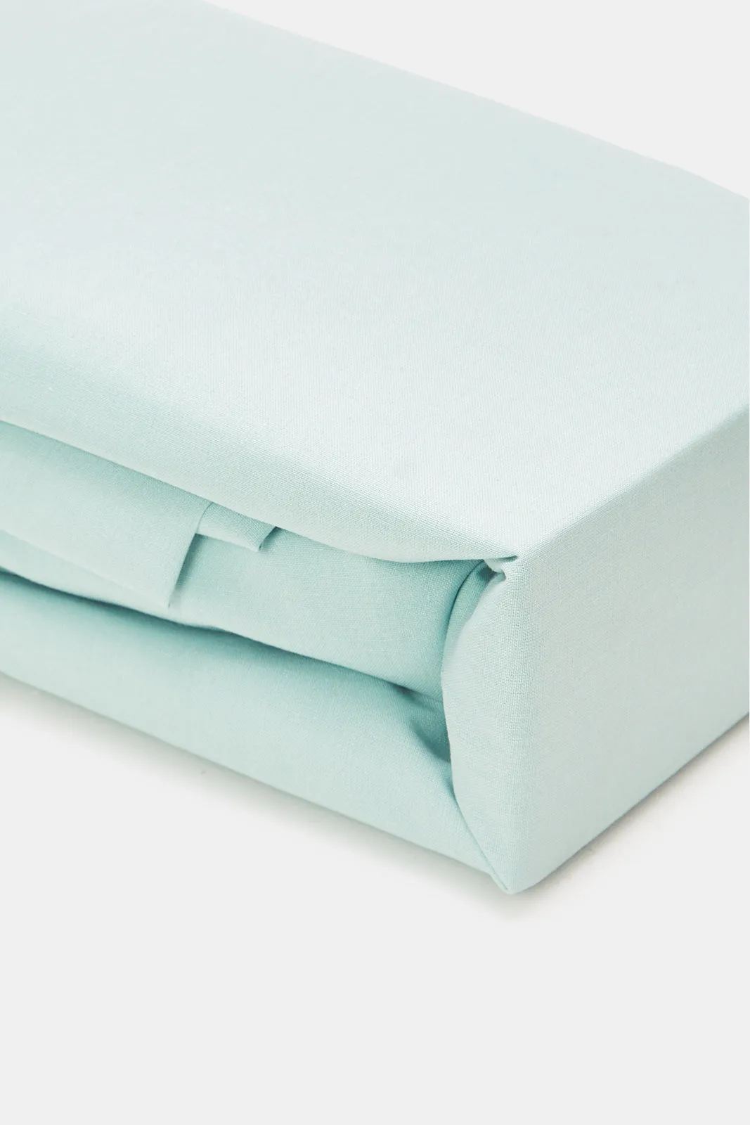 Teal Solid Fitted Sheet (Single Size)