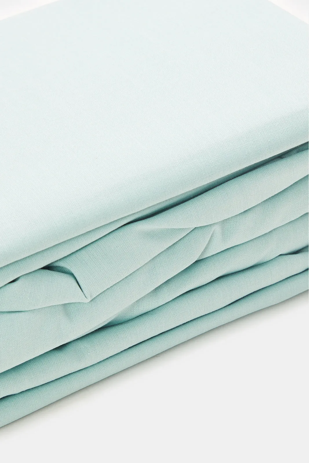 Teal Solid Fitted Sheet (Single Size)