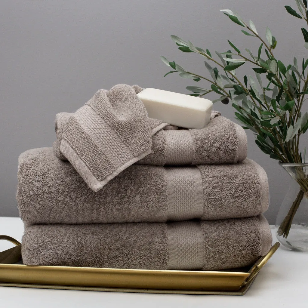 The Classic Taupe Towels