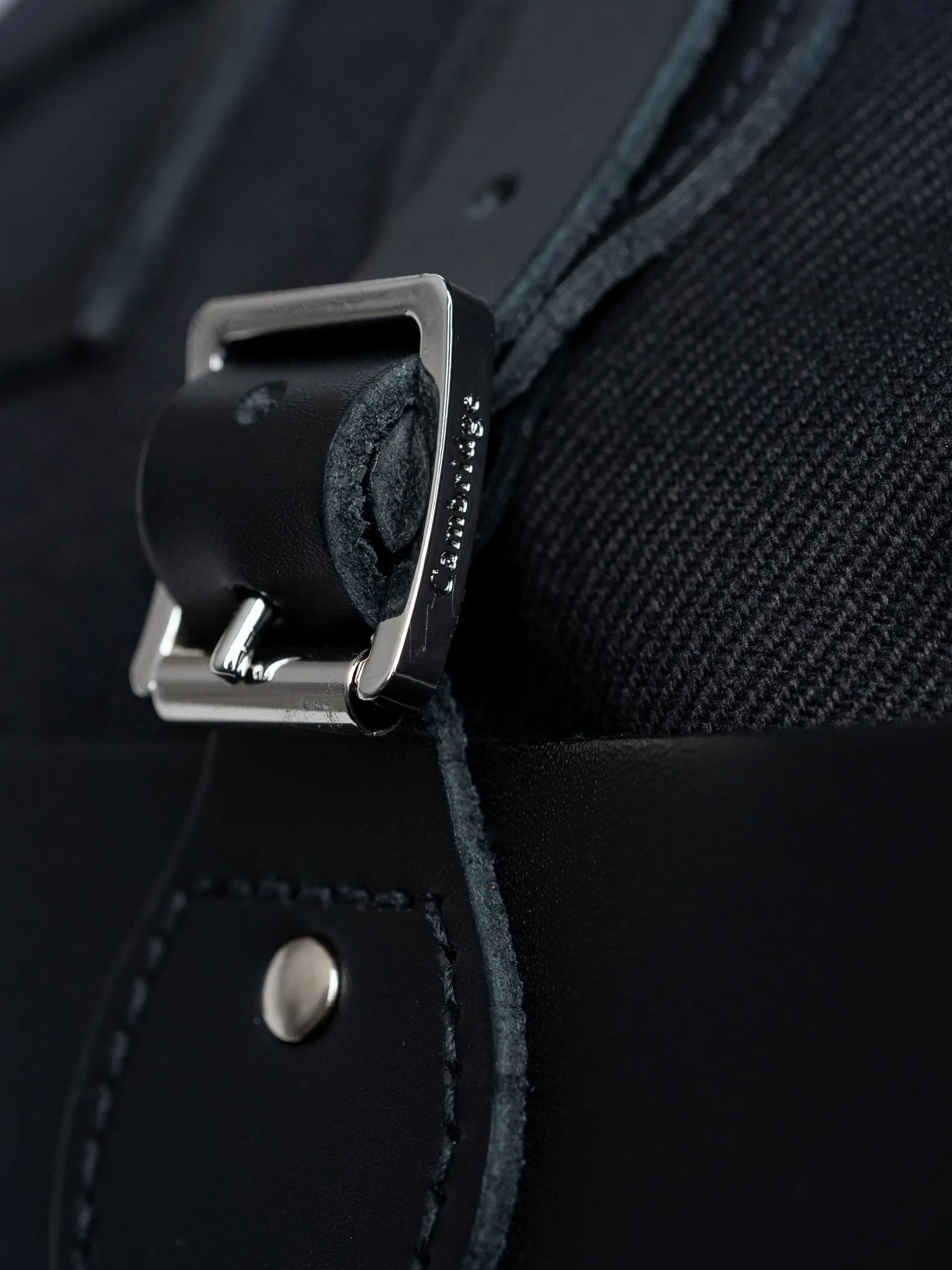 The Steamer Backpack -  Black