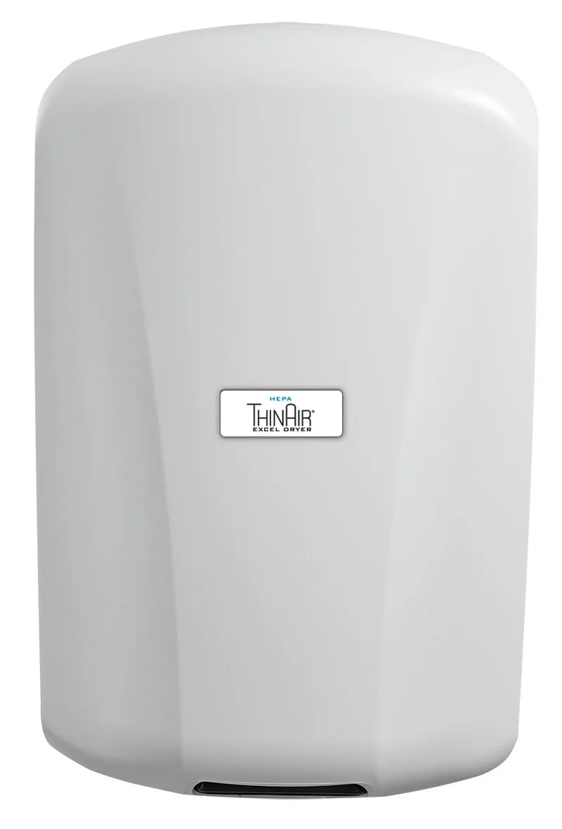 ThinAir-W-HEPA ADA Compliant Slim Hand Dryer from Excel Dryer