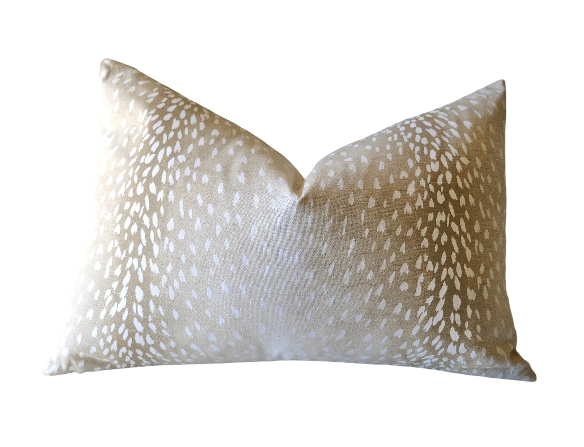 Tone on Tone Pillow Cover / 14x36 neutral pillow / 12x21 lumbar pillow / rectangular white throw pillow / 16x24 tan pillow