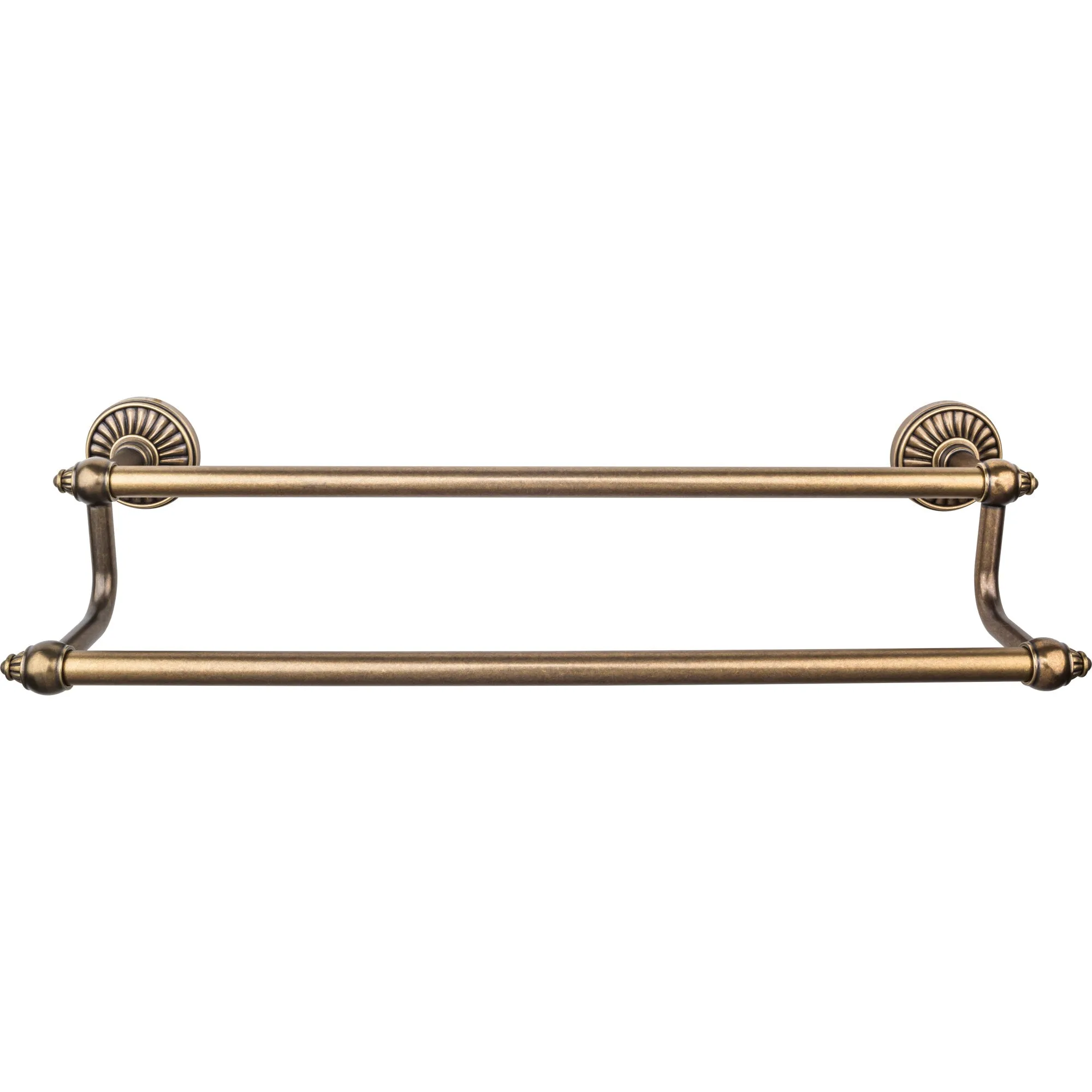 Top Knobs TUSC7 Tuscany Bath Towel Bar 18 Inch Double