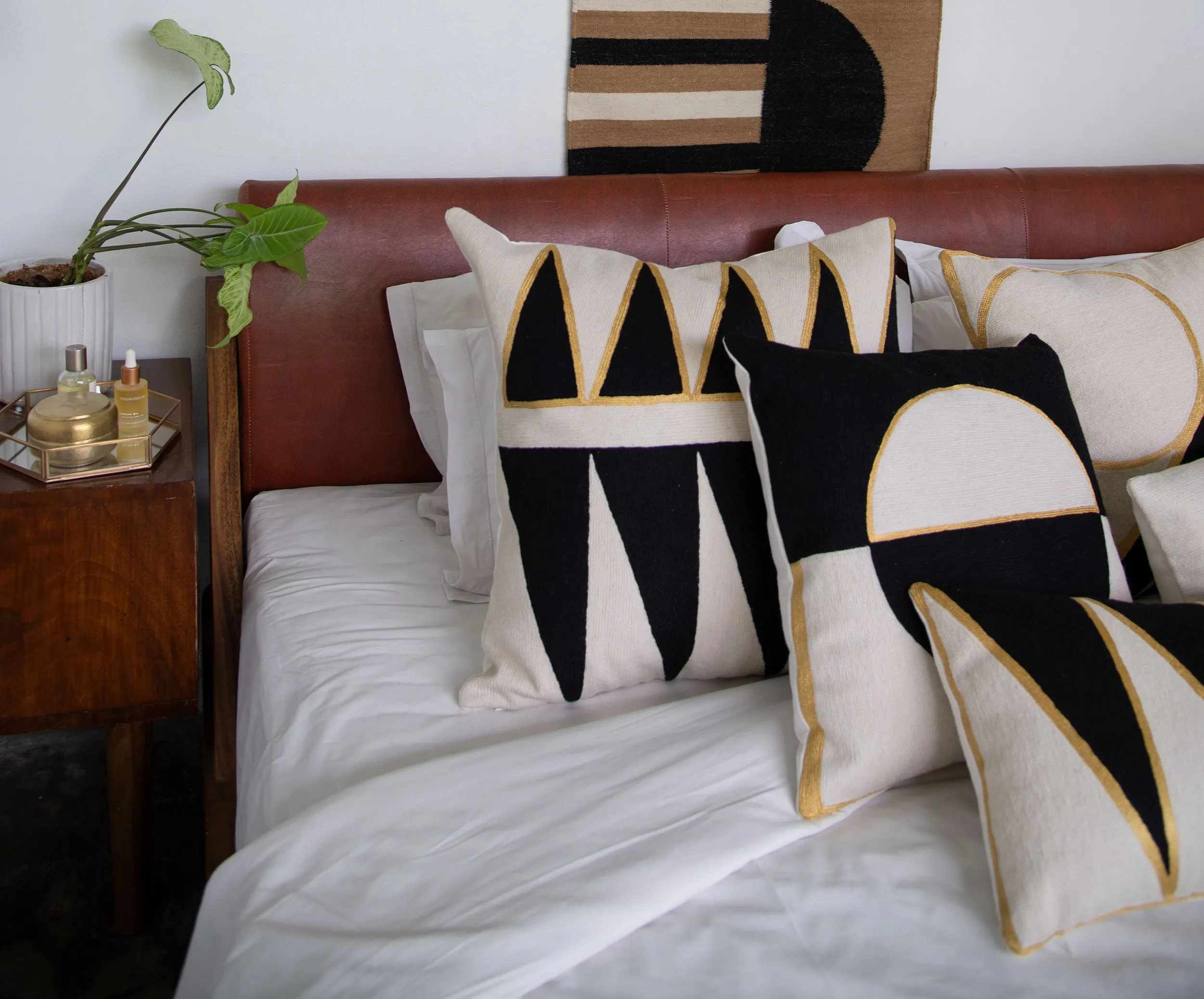 TRIBECA PALM PILLOW