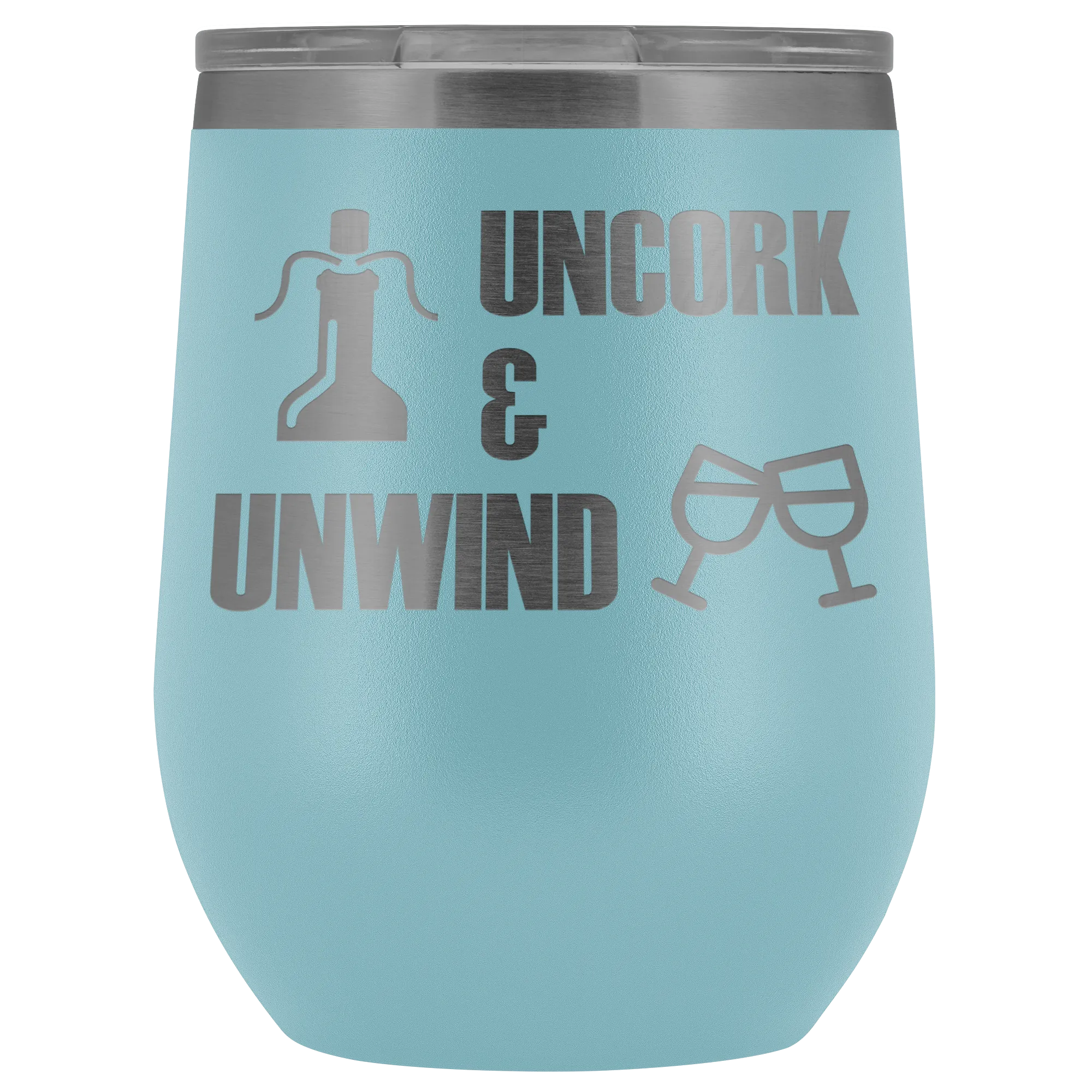 Uncork and Unwind Wine Tumbler