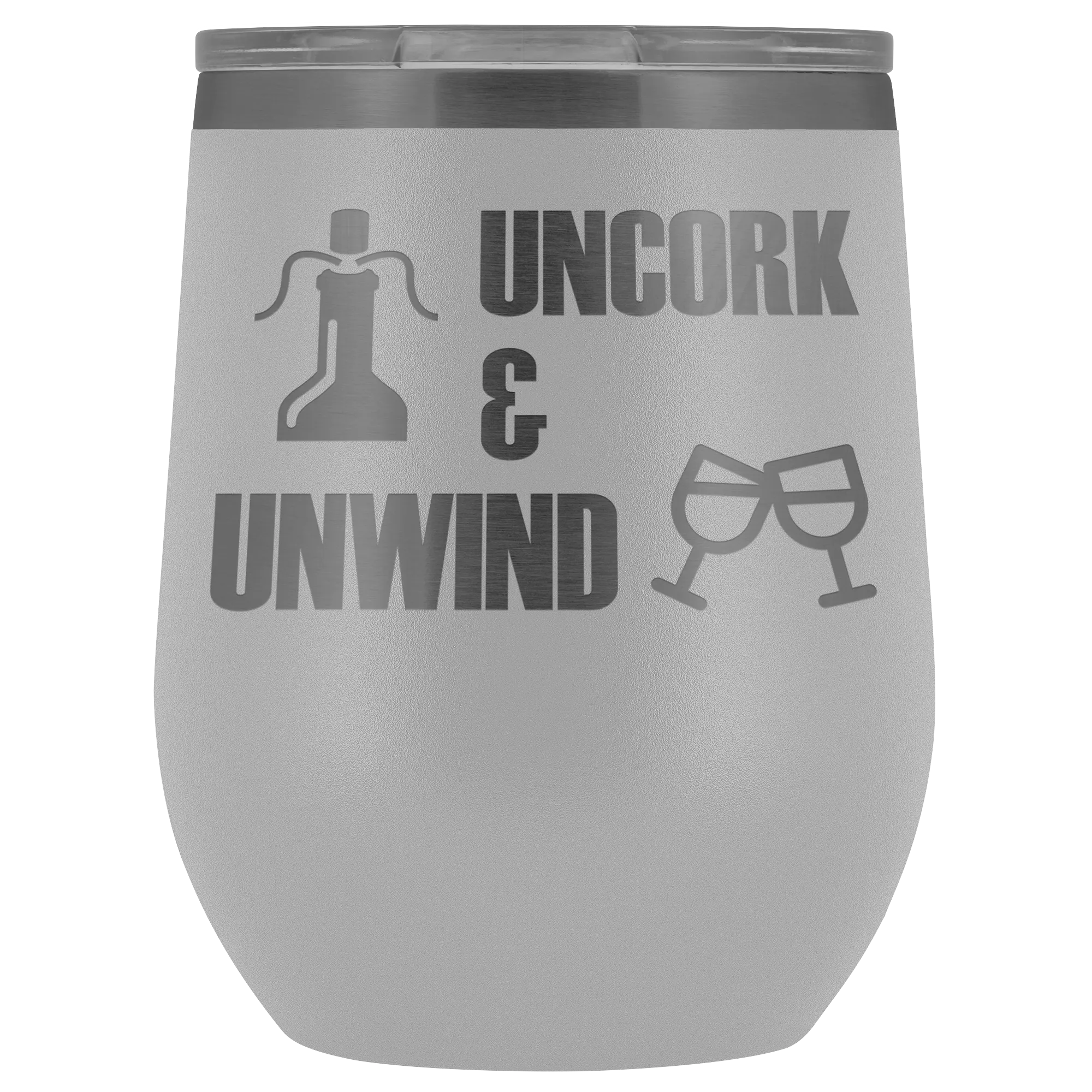 Uncork and Unwind Wine Tumbler