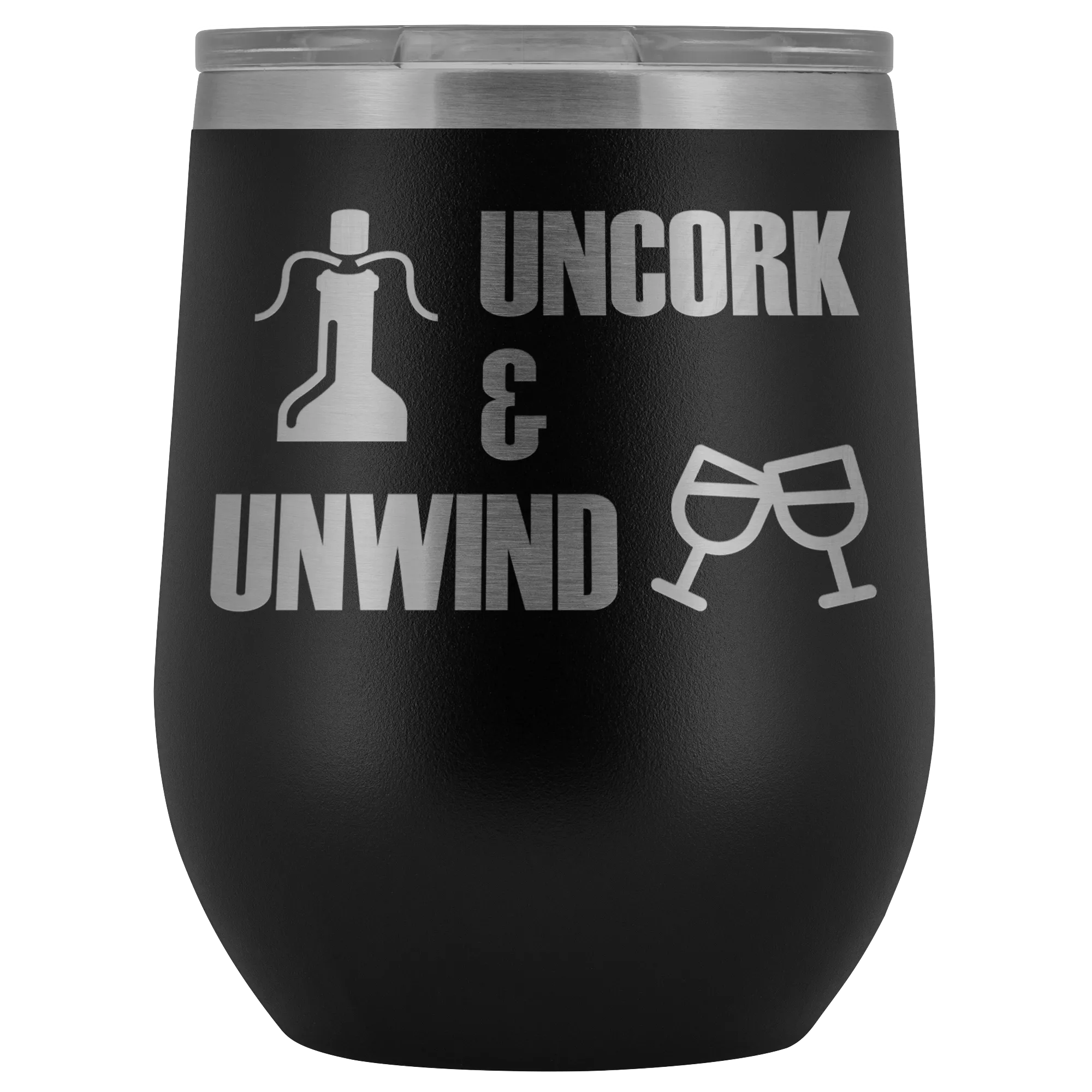 Uncork and Unwind Wine Tumbler