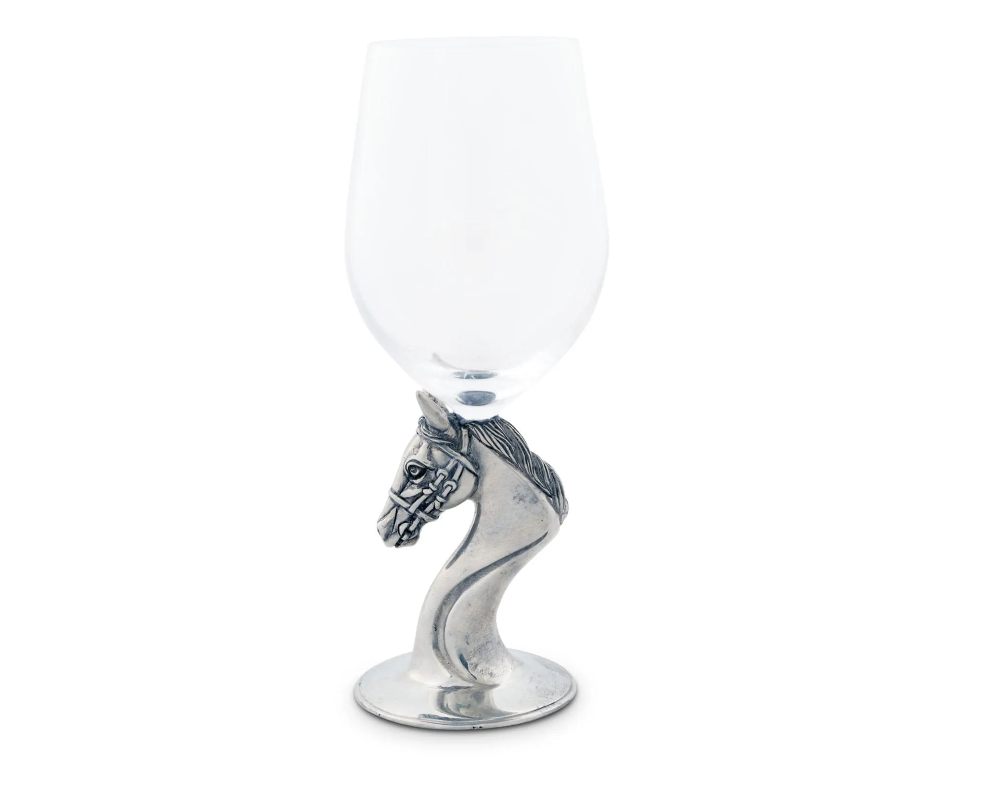 Vagabond House Horse Head Wine Glass