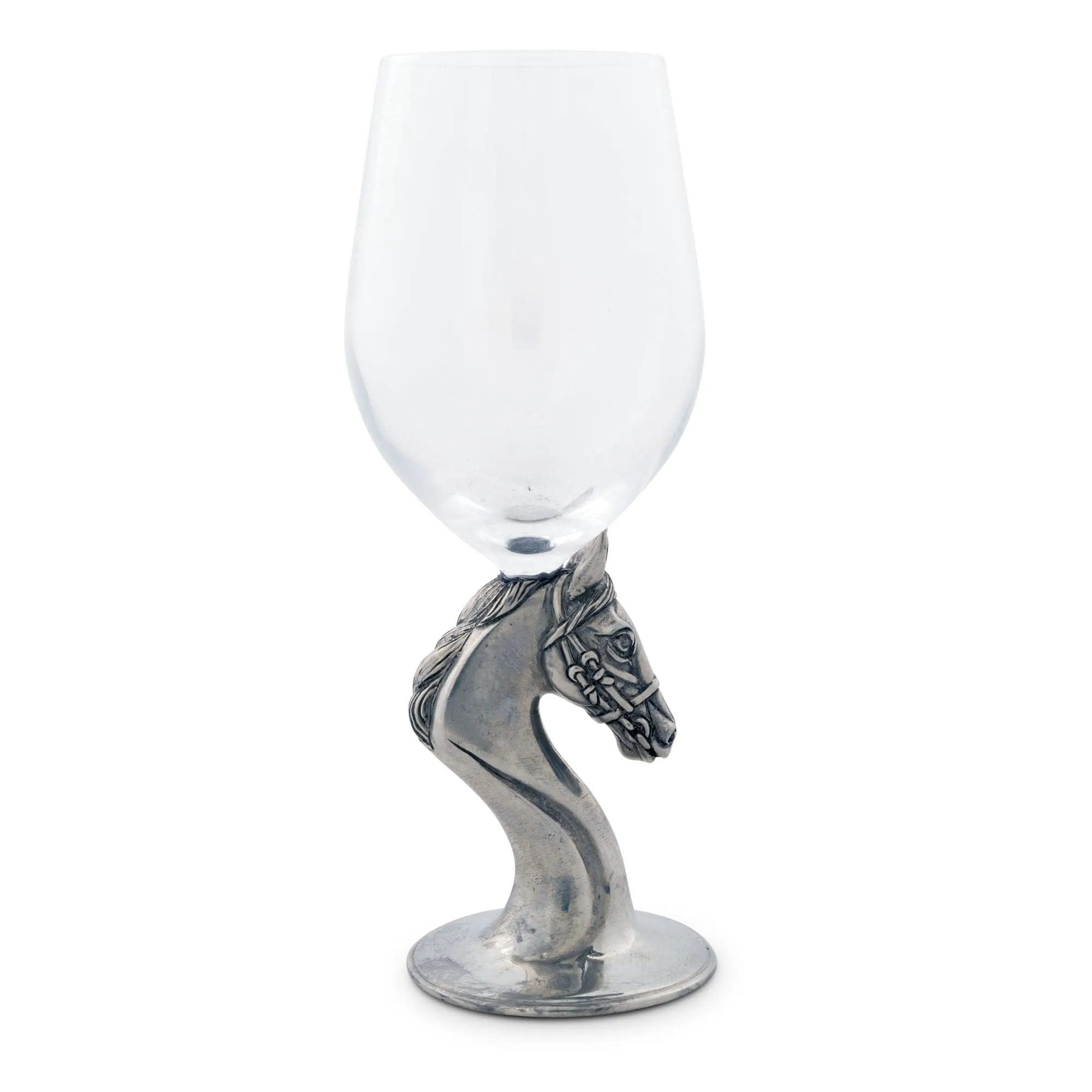 Vagabond House Horse Head Wine Glass