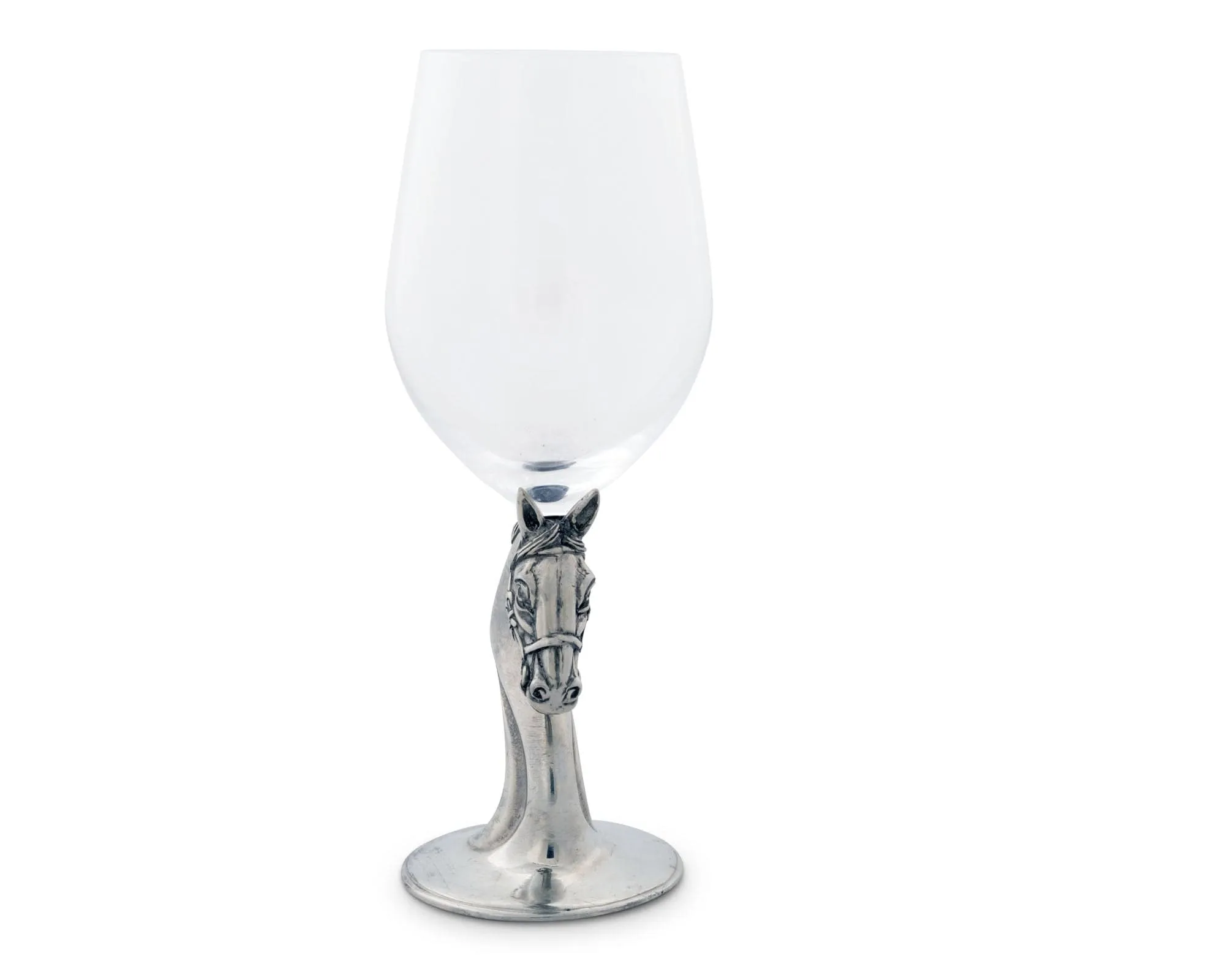 Vagabond House Horse Head Wine Glass