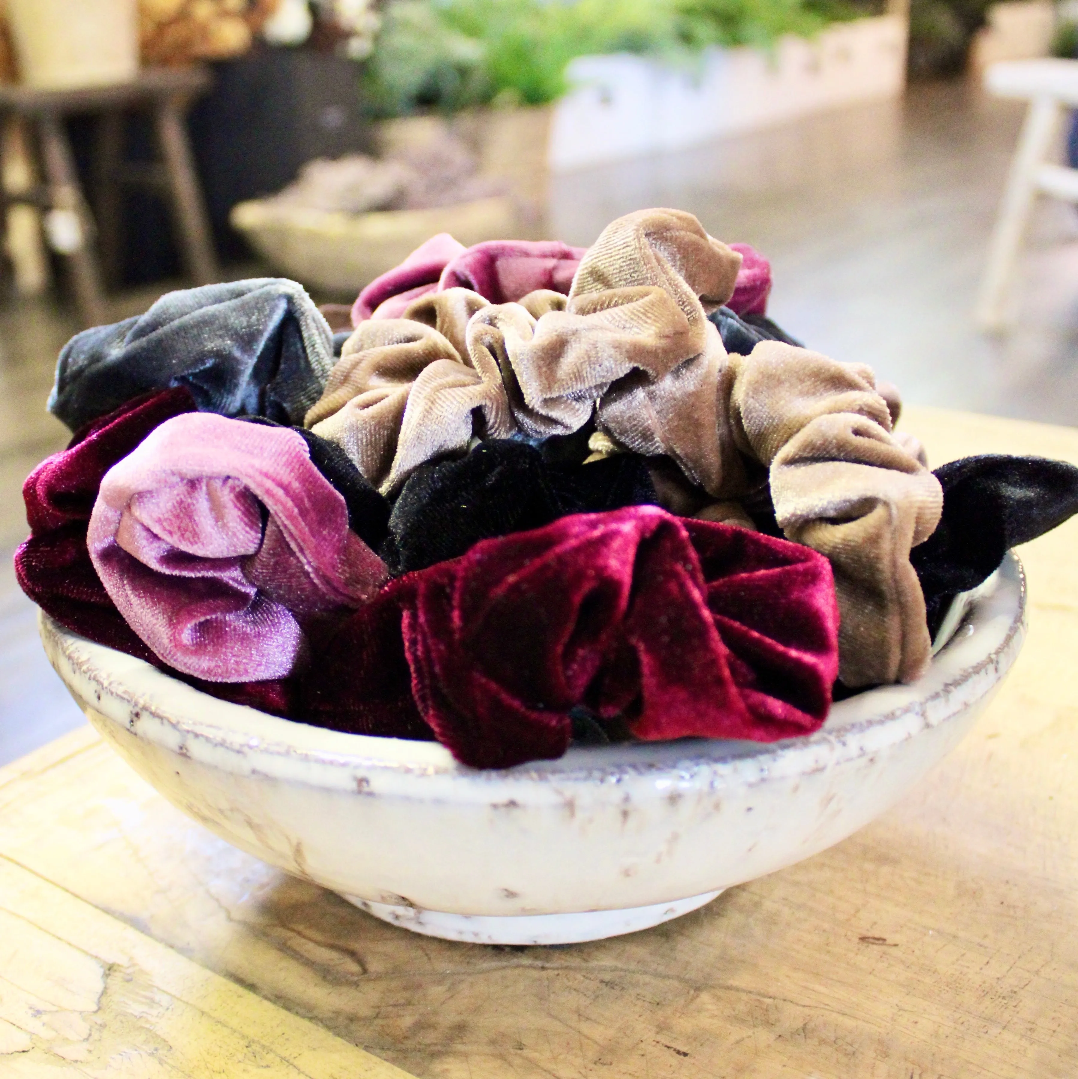 Velvet Scrunchies