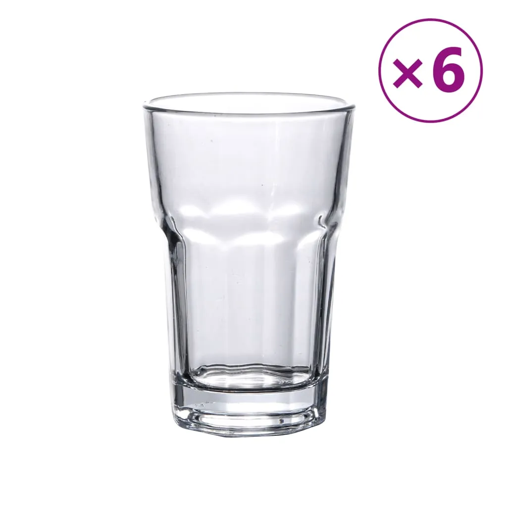 vidaXL Beer Glasses 6 pcs 295 ml